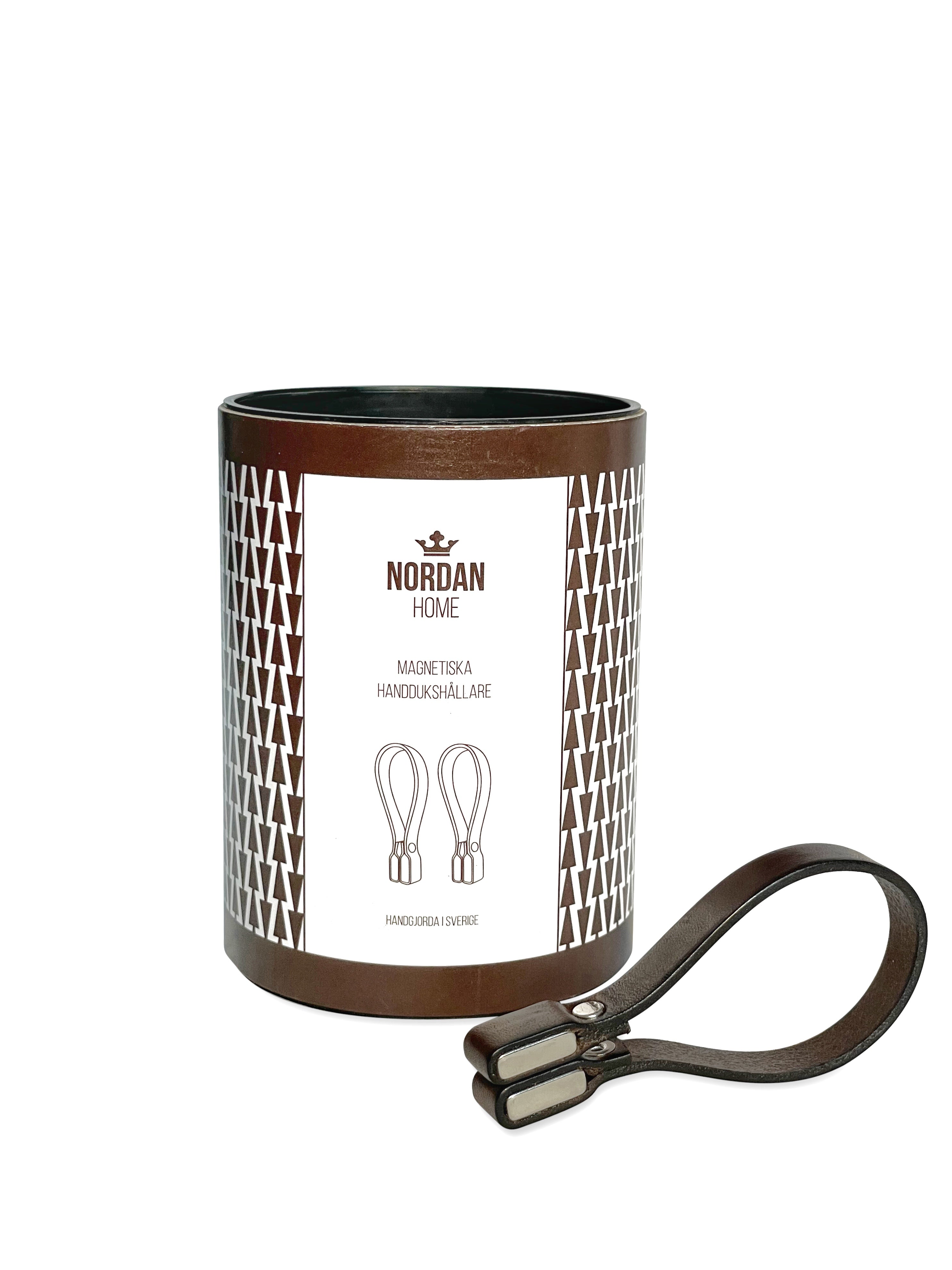 Håndklædeholder, brun - 2 stk.